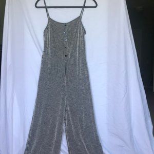 Caution To The Wind Striped Jumpsuit (Never Worn)
